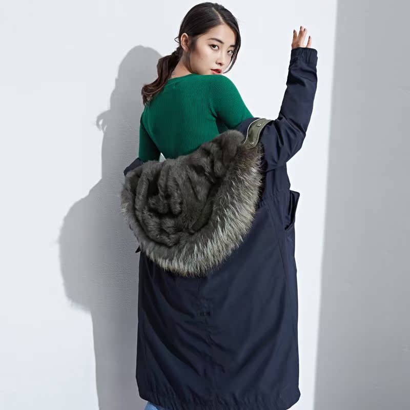 百思寒大毛领羽绒服女红色长款过膝2018新款风衣鹅绒连帽反季清仓在类目 女装/女士精品, 羽绒服中 - 来自Buy2taobao.com提供专业的淘宝代购服务