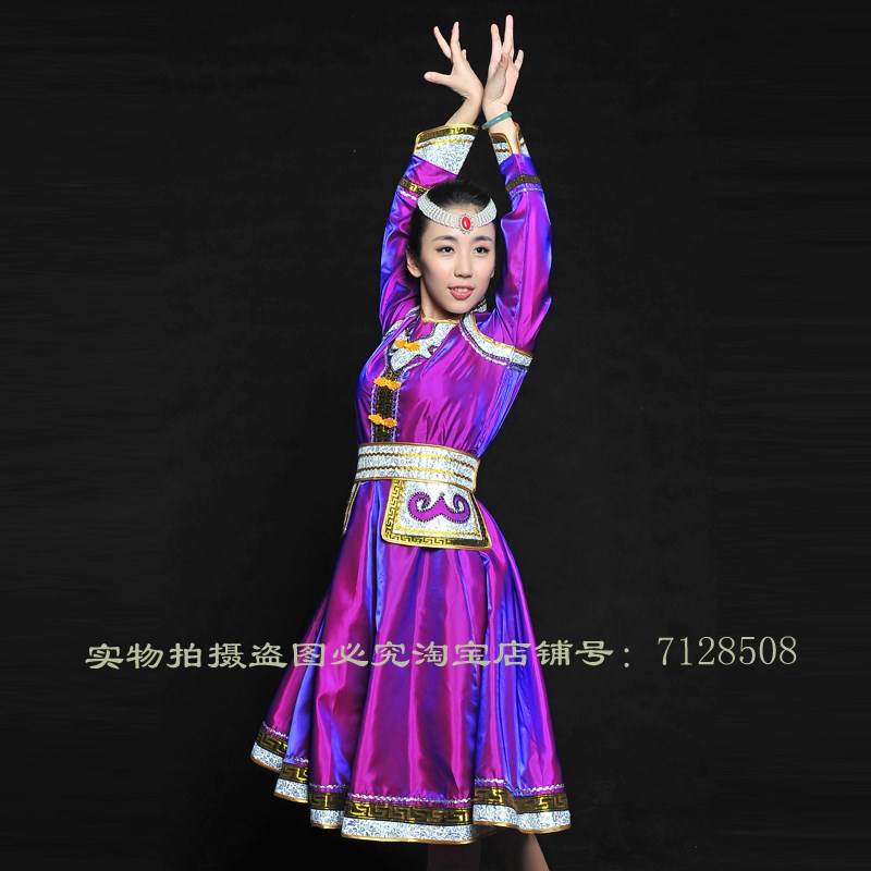 蒙古族生活服装 舞蹈服 时尚蒙古族女士蒙古袍|ruв категории Женская одежда, костюм/национальная одежда/театр костюм, национальная одежда/этап погрузки - от Buy2taobao.com для оказания профессиональной услуги покупки агента Taobao