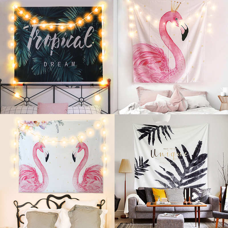 Net Red Room arrangement ins Apartment reform Northern Europe bedroom background Wall metope ornament wall Valancein the Home accessories , Mural category - from Buy2taobao.com to provide professional Taobao agent buy service