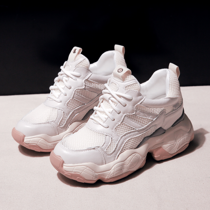 The increase in Net surface ventilation gym shoes Versatile The thickness of the bottom Diddy shoes 2019 summer new pattern leisure time Women's Shoesin the Women's Shoes, Low shoes category - from Buy2taobao.com to provide professional Taobao agent buy service