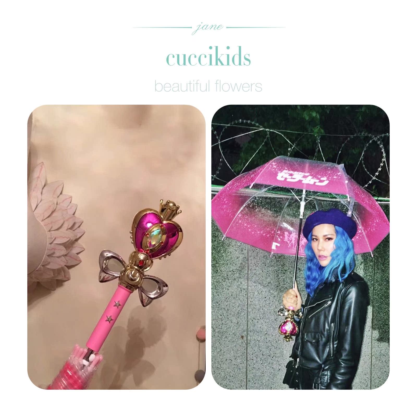 美少女战士周边 透明长柄雨伞 魔法变身器棒限量合作|msdalam kategori rumah harian, payung/gear hujan/Rain/Lembap-bukti, payung - dari Buy2taobao.com untuk memberikan perkhidmatan ejen Taobao profesional membeli