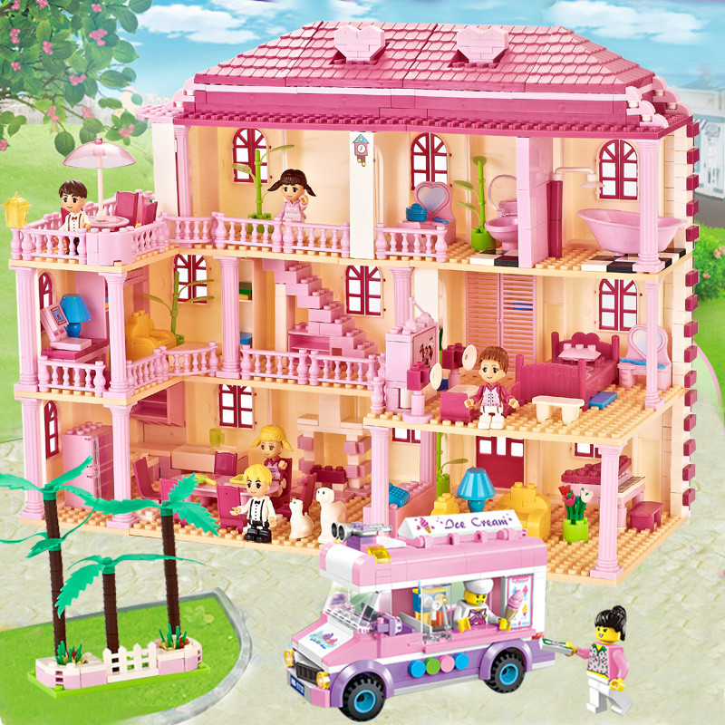 Lego Building blocks Assemble City girl series villa Princess Castle children Puzzle Toys 10 Old my worldin the Toy/Childs/Puzzle/Building block/Model , Electric/Remote control/Inertia/Clockwork toys , Electric/Remote control robot category - from Buy2taobao.com to provide professional Taobao agent buy service