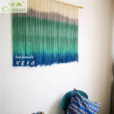 To home Hand made dyeing Tapestries manual weave Northern Europe colour Wall hangings Homestay a living room sofa Restaurant Home Furnishing Soft loadingin the Home Fabric , Tapestry/Tapestry category - from Buy2taobao.com to provide professional Taobao agent buy service