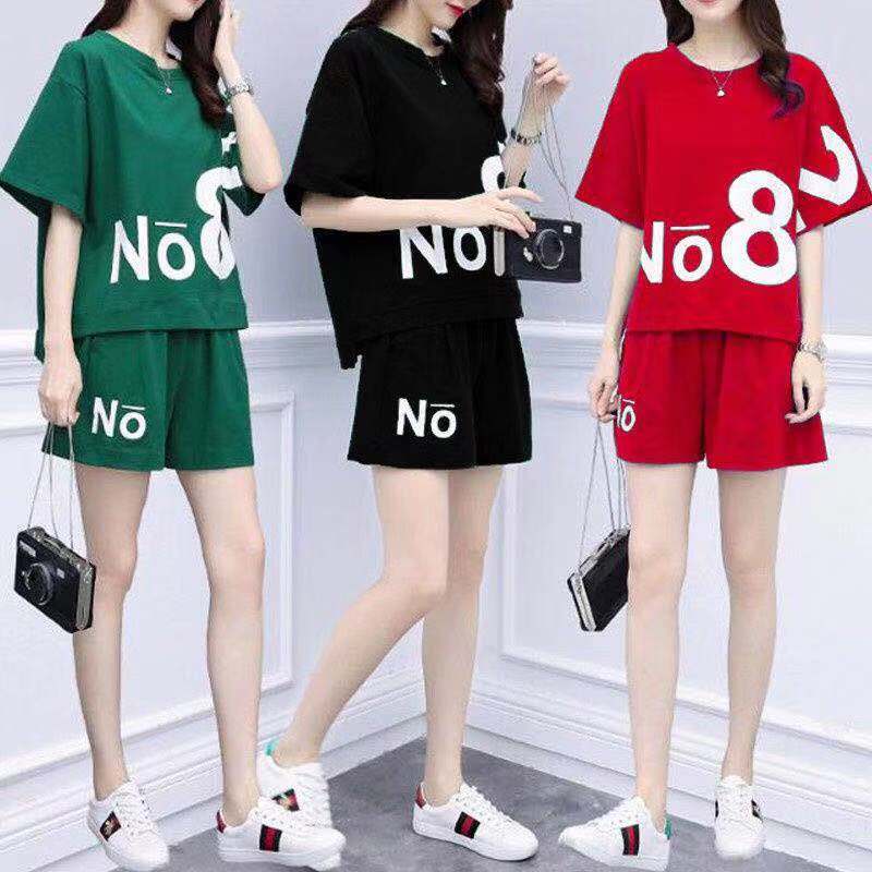 Fat sister Big size dress 200 Spring and summer new pattern Easy Show thin leisure time motion shorts Short sleeved Two piece setin the Women's clothing/Boutique , Large size women category - from Buy2taobao.com to provide professional Taobao agent buy service