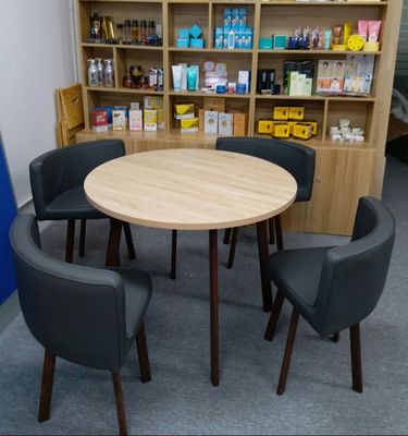 Northern Europe Small round table modern Small apartment Simplicity leisure time dining table and chair combination Front Negotiate Coffee shop Front deskin the Business/Office Furniture , Office Furniture , Desk , Conference table category - from Buy2taobao.com to provide professional Taobao agent buy service