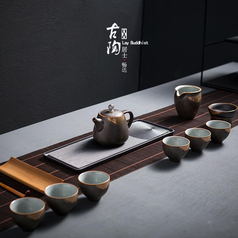 功夫茶具套裝景德鎮陶瓷家用中式簡約日式茶杯套裝複古杯子6只裝在類目 餐飲具, 茶具, 功夫茶具中 - 來自Buy2taobao.com提供專業的淘寶代購服務
