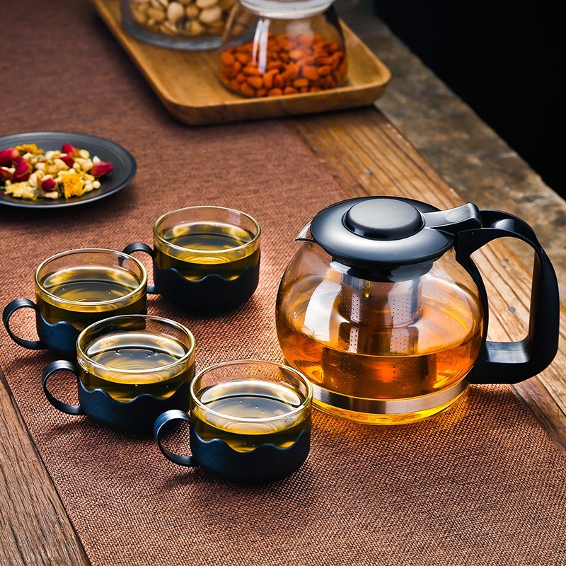 耐热玻璃茶壶不锈钢内胆花茶壶过滤茶具泡茶壶套装冲茶水壶|ruв категории посуда, чайный сервиз, цветы и чайный сервиз - от Buy2taobao.com для оказания профессиональной услуги покупки агента Taobao