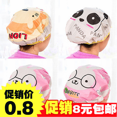 萌系可爱卡通洗澡浴帽 防油烟加厚防水浴帽 洗头发成人女士沐浴帽在类目 家庭/个人清洁工具, 个人洗护清洁用具, 浴帽中 - 来自Buy2taobao.com提供专业的淘宝代购服务