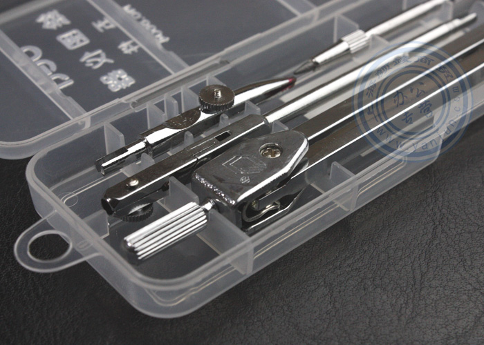 得力 绘图仪器圆规五件套8604 得力圆规 - 想去