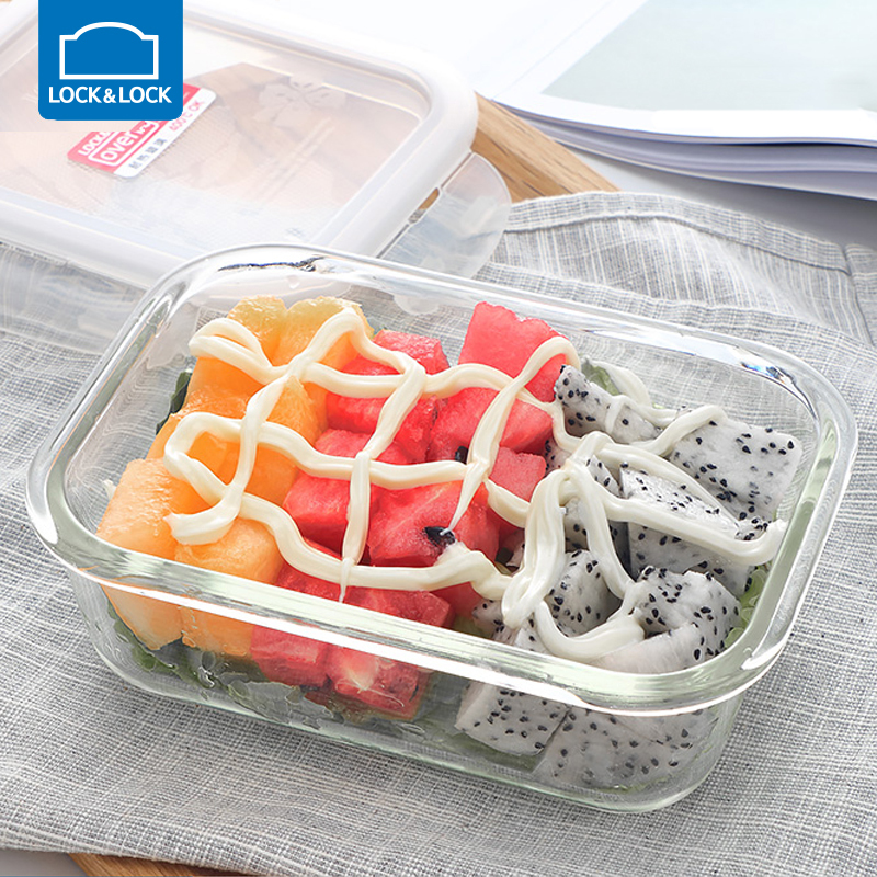 quality goods Lock & Lock Glass Fresh keeping 630ml Dumpling box Microwave Oven Heat Lunch box Fruit box LLG428in the Tableware , Fresh container/Fresh Containers , Crisper category - from Buy2taobao.com to provide professional Taobao agent buy service