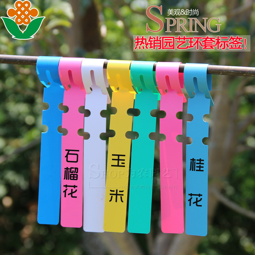 彩色PVC环套标签/苗木标签/花卉标签/园艺标签在类目 鲜花速递/花卉仿真/绿植园艺, 园艺用品, 其它园艺用品中 - 来自Buy2taobao.com提供专业的淘宝代购服务