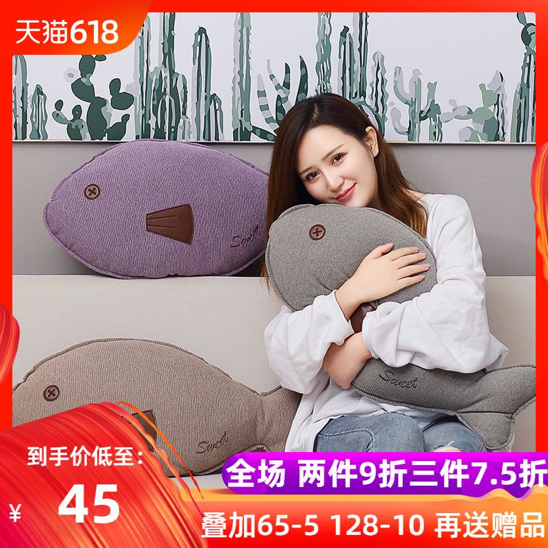 ins网红卡通抱枕女靠垫家用客厅可爱沙发靠枕座椅办公室午睡腰靠|ruв категории домашний ткань, подушка/подушка - от Buy2taobao.com для оказания профессиональной услуги покупки агента Taobao