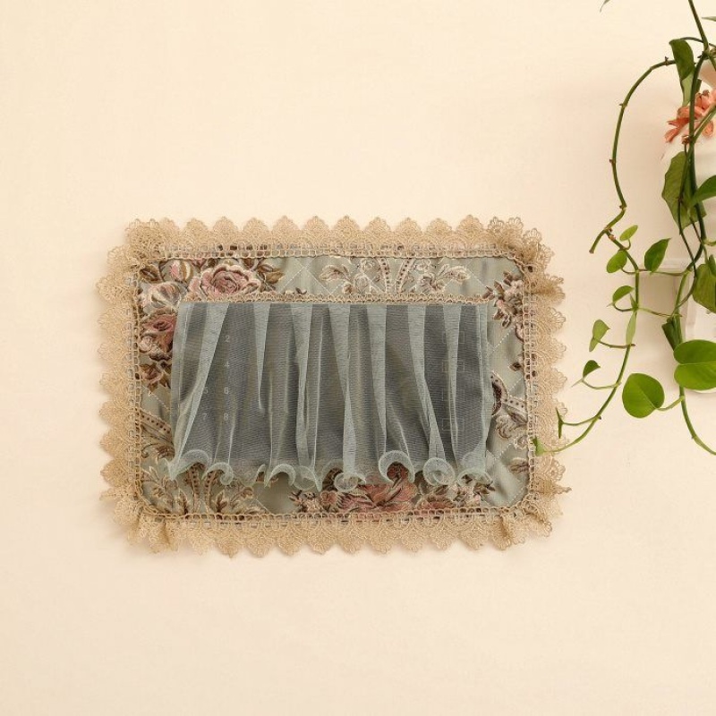 2018 New products Talkback dust cover doorbell Fabric art Lace visual Telephone decorate Occlusionin the Home Fabric , Dust protection cover , Phone Case category - from Buy2taobao.com to provide professional Taobao agent buy service