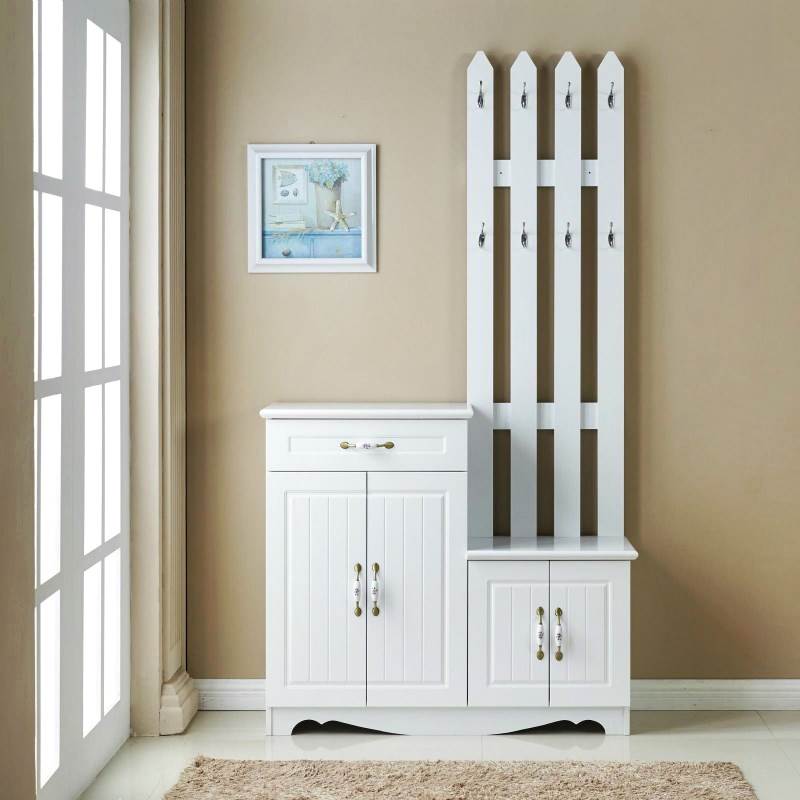 Foyer Coat partition Clothes hanger Shoe cabinet European style Paint Shoe changing stool capacity combination Entrancein the Residential furniture , Cabinet , Shoebox category - from Buy2taobao.com to provide professional Taobao agent buy service