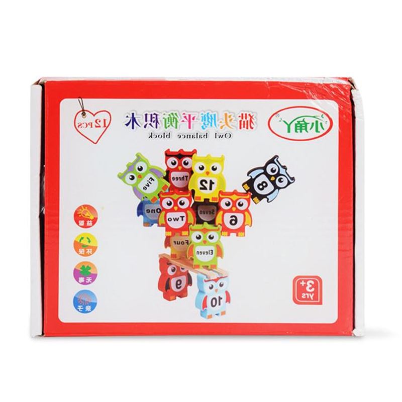 猫头鹰动物叠叠乐智力桌游儿童平衡力积木益智玩具堆堆乐木块|ruв категории игрушка/коляска/головоломка/блоки/модель, детей шахматы/настольные игры, игра 叠叠乐 - от Buy2taobao.com для оказания профессиональной услуги покупки агента Taobao