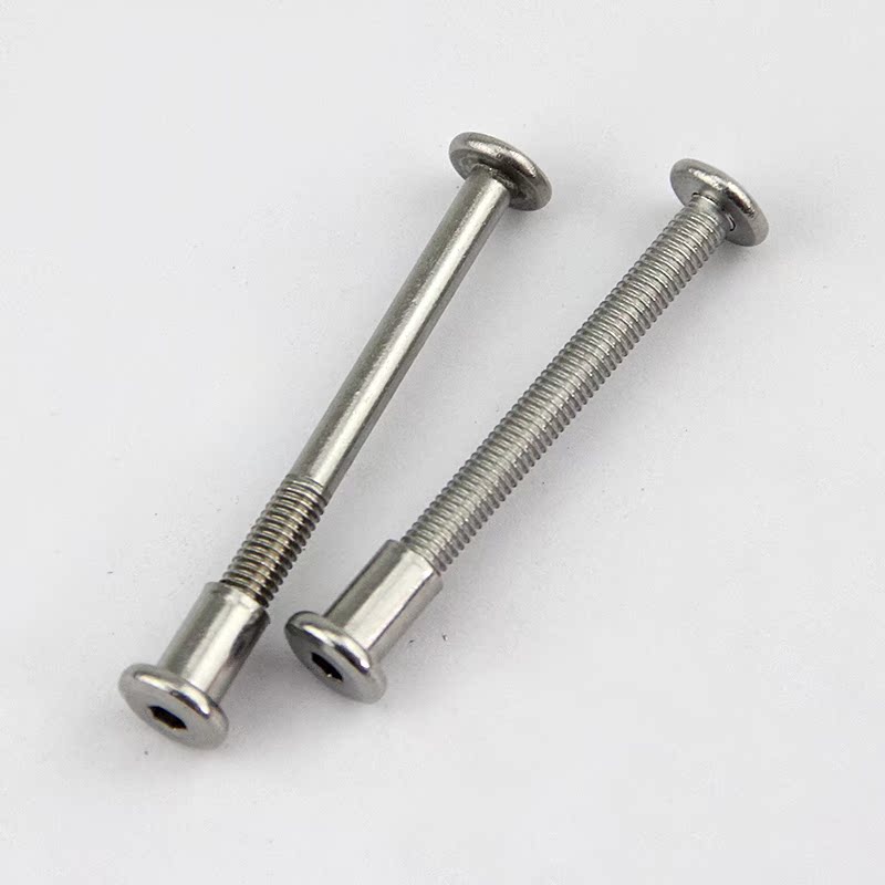 304 Stainless steel Flat head Lock Screw To knock Splint Screw furniture combination Connect bolt M6M8in the Hardware/Tool , Fastener , Rivet , Picture rivets category - from Buy2taobao.com to provide professional Taobao agent buy service