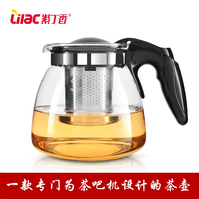 紫丁香茶壶耐热玻璃过滤透明花果茶壶茶吧机泡茶壶玻璃水壶茶具在类目 餐饮具, 茶具, 茶壶中 - 来自Buy2taobao.com提供专业的淘宝代购服务