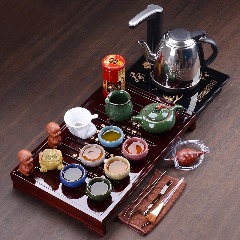 水壶茶夹一套滤茶器组合个性精美居家平底小人办公室喷水茶具套装在类目 餐饮具, 茶具, 整套茶具中 - 来自Buy2taobao.com提供专业的淘宝代购服务