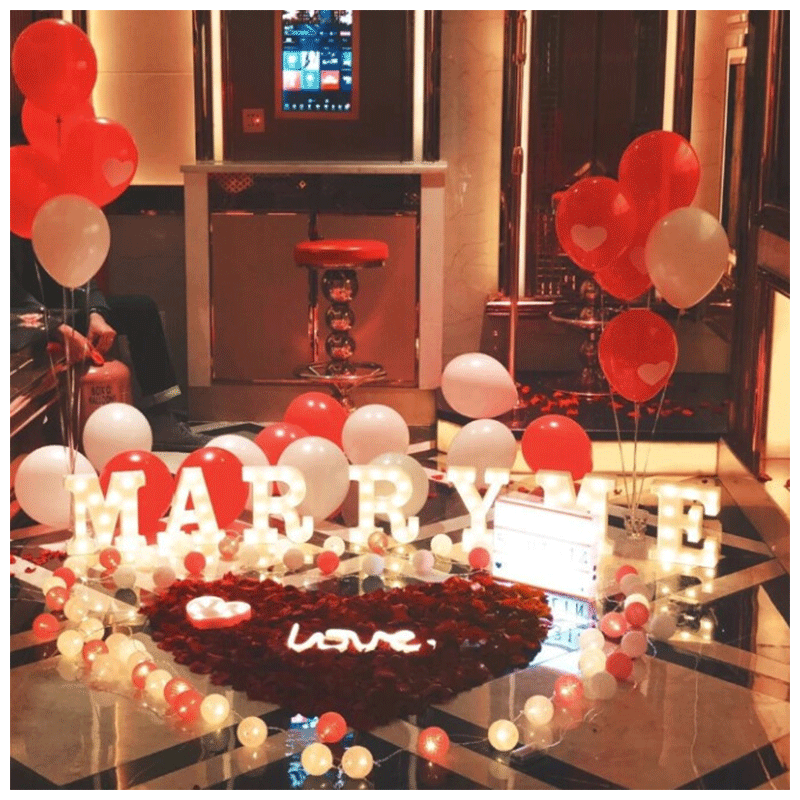 LED love letter Valentines Day birthday Room decorate prop romantic Propose arrangementin the Play mode/Anime/Periphery/cos/Board games , Cosplay Apparel/Props/Service , COSPLAY Fitting/Props/Doll clothes category - from Buy2taobao.com to provide professional Taobao agent buy service