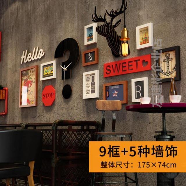 酒吧牆壁裝飾貼紙裝飾畫牆壁燒烤店挂件牆上潮流餐廳複古鐵皮照片在類目 家居飾品, 壁飾中 - 來自Buy2taobao.com提供專業的淘寶代購服務