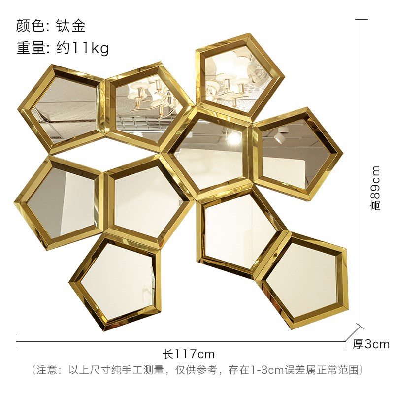 mirror Wall hanging Stainless steel Metal Wall decoration hotel Soft loading Jewelry Open Houses a living room Entrance Restaurant Wall decorationin the Home accessories , Mural category - from Buy2taobao.com to provide professional Taobao agent buy service