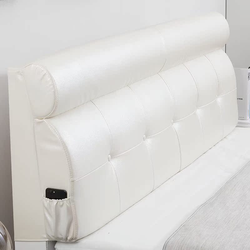 MeiDeYa European style Bedside Cushion Soft roll Double bed backrest Pillow hotel Tatami Leatherwear Bedside coverin the Home Fabric , Pillow/Pillow category - from Buy2taobao.com to provide professional Taobao agent buy service