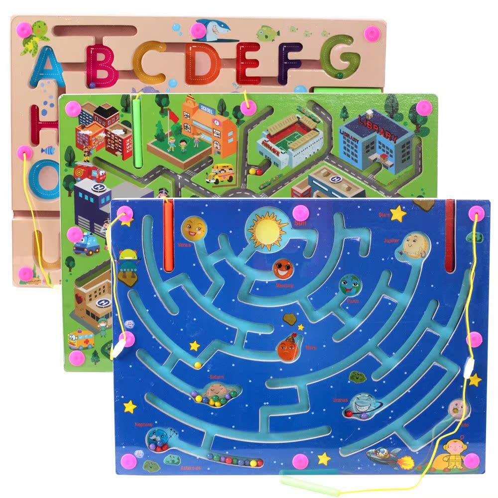兒童磁性運筆走珠迷宮吸鐵石磁力棒寶寶早教智力玩具幼兒園分享禮在類目 玩具/童車/益智/積木/模型, 解鎖/迷宮/魔方/智力玩具, 迷宮類中 - 來自Buy2taobao.com提供專業的淘寶代購服務