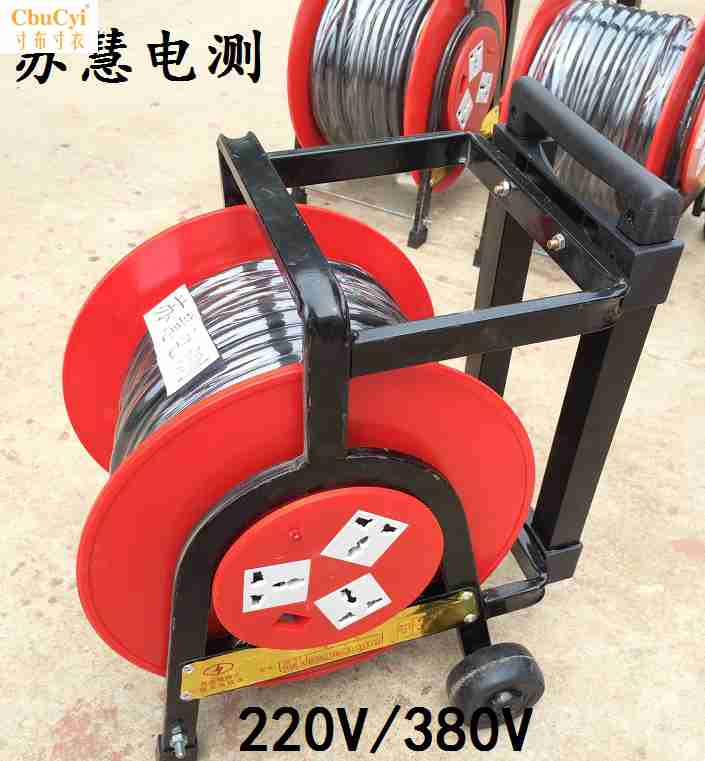 移动电缆盘 可绕100米电缆线 220V两相/380v三相四线电缆卷线盘|msdalam kategori elektronik/Electrician, papan pendawaian/plug, papan pendawaian - dari Buy2taobao.com untuk memberikan perkhidmatan ejen Taobao profesional membeli