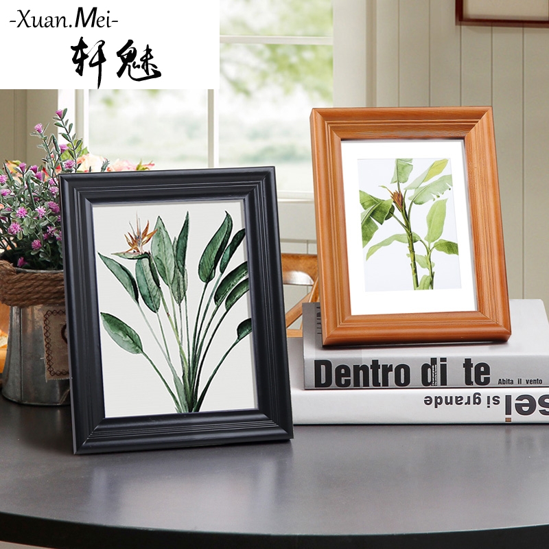 轩魅复古创意相框摆台7寸10寸12寸16寸A4 20寸24寸画框影楼欧式挂在类目 家居饰品, 相框/画框中 - 来自Buy2taobao.com提供专业的淘宝代购服务