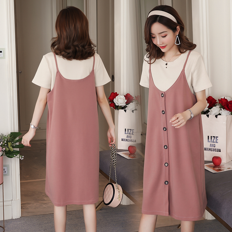.fashion suit Short sleeved Dress Single breasted Simplicity Easy summer skirtin the Maternity/Maternal supplies/Nutrition , Maternity , Set category - from Buy2taobao.com to provide professional Taobao agent buy service