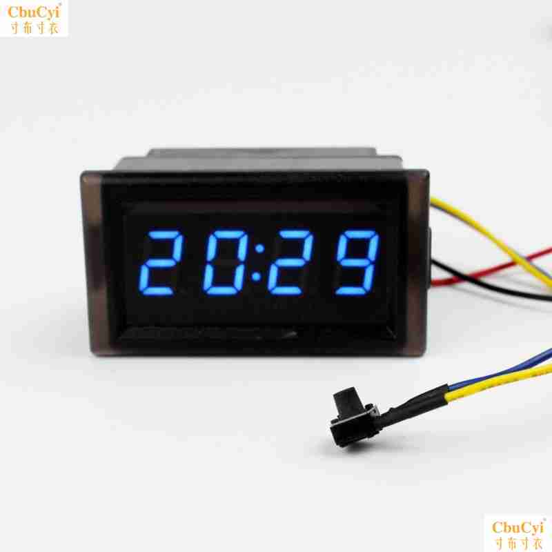 Noctilucent refit Electronics Clock Waterproof vehicle Clock automobile LE number time displayin the Motorcycle/Equipment/Fitting , Others Motorcycle Accessories category - from Buy2taobao.com to provide professional Taobao agent buy service