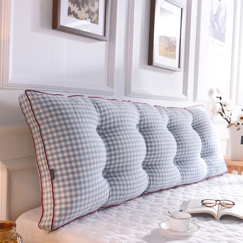 autohesion bedroom Bedside Cushion cover Cloth bed Headrest backrest lovely Boy Bedside Pillow Double 1.5 ricein the Home Fabric , Pillow/Pillow category - from Buy2taobao.com to provide professional Taobao agent buy service