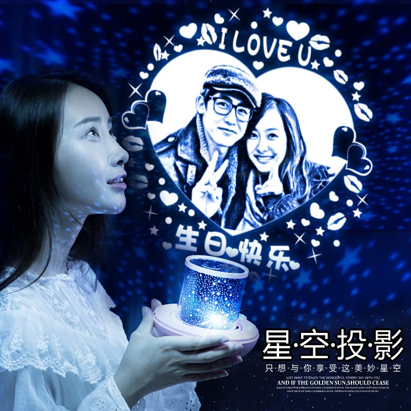 网红浪漫旋转星空投影灯仪梦幻满天星夜发光玩具抖音儿童生日礼物|msdalam kategori Toy/bayi/teka-teki/blok bangunan/model, elektronik/cahaya/berudara/mainan rumit, mainan LED - dari Buy2taobao.com untuk memberikan perkhidmatan ejen Taobao profesional membeli