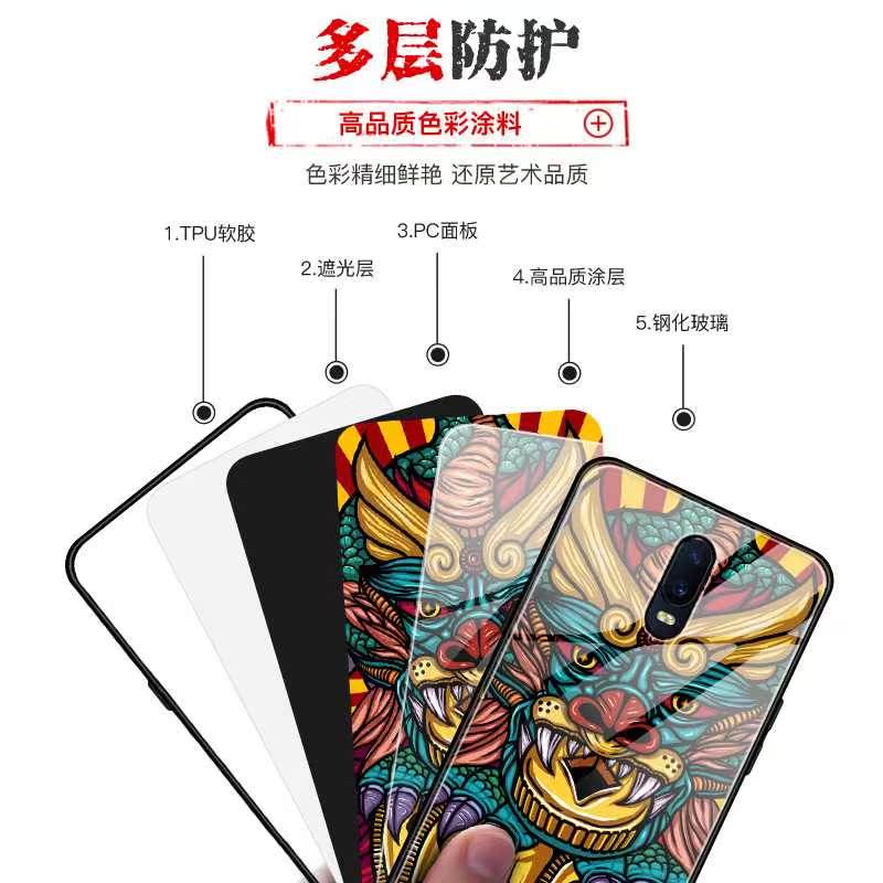 OPPOR17钢化玻璃手机壳OPPO FINDX男女款中国风R17软边防摔FIND X在类目 3C数码配件, 手机配件, 手机保护套/壳中 - 来自Buy2taobao.com提供专业的淘宝代购服务