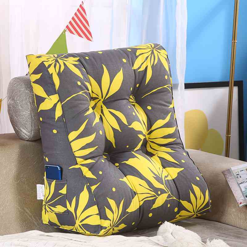 Washable Bedside triangle Cushion Office Backrest pad The bed Neck protection Pillow sofa Pillows Cushionin the Home Fabric , Pillow/Pillow category - from Buy2taobao.com to provide professional Taobao agent buy service