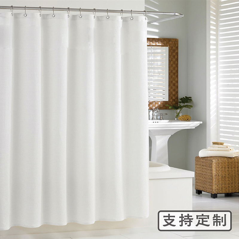 浴帘布防水防霉加厚纯白色酒店浴帘纯色帘子素色可定制高档门帘在类目 家庭/个人清洁工具, 卫浴用具/卫浴配件, 浴帘中 - 来自Buy2taobao.com提供专业的淘宝代购服务