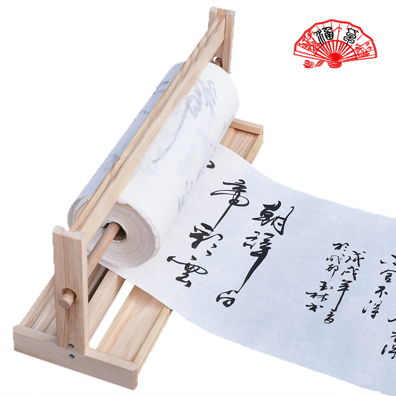 【卓涵】百米长卷宣纸专用架 毛笔字书法国画大号长卷架子收纳架实木架画架在类目 电子词典/电纸书/文化用品, 画具/画材/书法用品, 文房四宝中 - 来自Buy2taobao.com提供专业的淘宝代购服务
