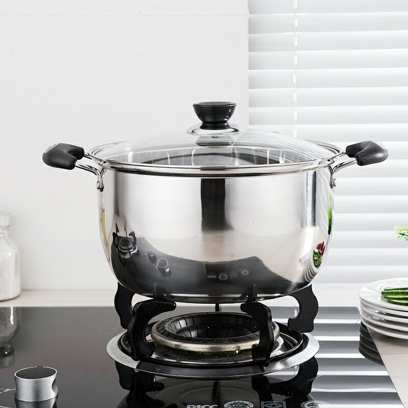 不锈钢特加厚汤锅奶锅煮粥锅蒸锅火锅家用不沾锅小煲汤锅气电通用在类目 厨房/烹饪用具, 烹饪用具, 锅具/煲/烧水壶, 蒸锅中 - 来自Buy2taobao.com提供专业的淘宝代购服务