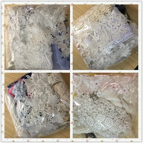 1斤包邮 超值超漂亮 水溶网纱棉布棉线领片花贴车骨 刺绣蕾丝花边在类目 居家布艺, 缝纫DIY材料、工具及成品, 缝纫DIY配件/辅料/配饰, 花边中 - 来自Buy2taobao.com提供专业的淘宝代购服务