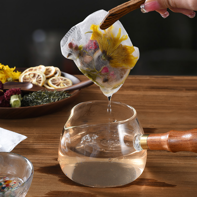 Japan Imported Tea bags Tea bags Filter bags trumpet Once Tea Gauze Bag 255 Goldin the Tableware , Tea set , Other category - from Buy2taobao.com to provide professional Taobao agent buy service