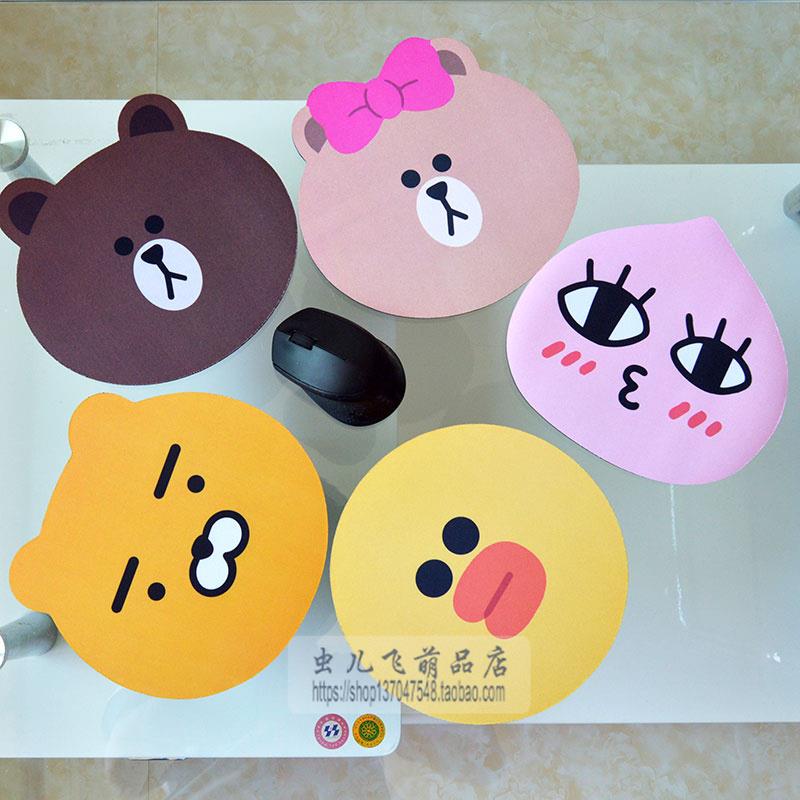 卡通kakao鼠标垫橡胶布面防滑熊莎莉鸡丘可笔记本鼠标垫在类目 电脑硬件/显示器/电脑周边, 电脑周边, 鼠标垫/贴/腕垫中 - 来自Buy2taobao.com提供专业的淘宝代购服务