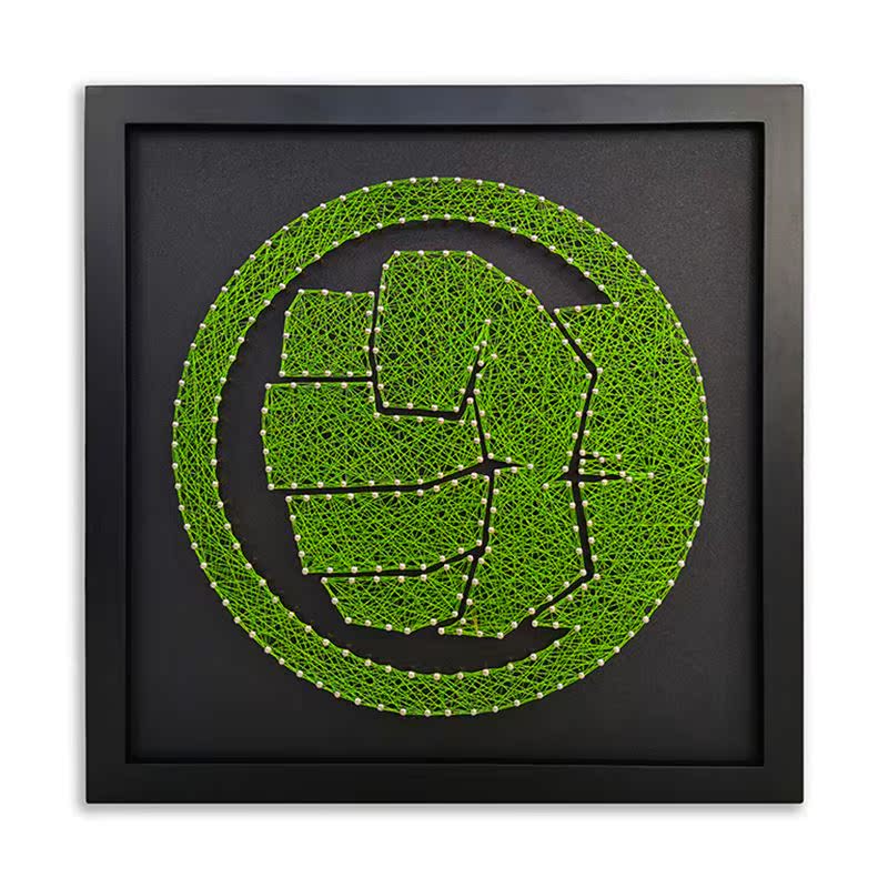 Man Wai series nail Winding Painted wood Material package manual diy Parenting Start work make yarnin the Home accessories , Decorative painting , DIY/Digital painting category - from Buy2taobao.com to provide professional Taobao agent buy service