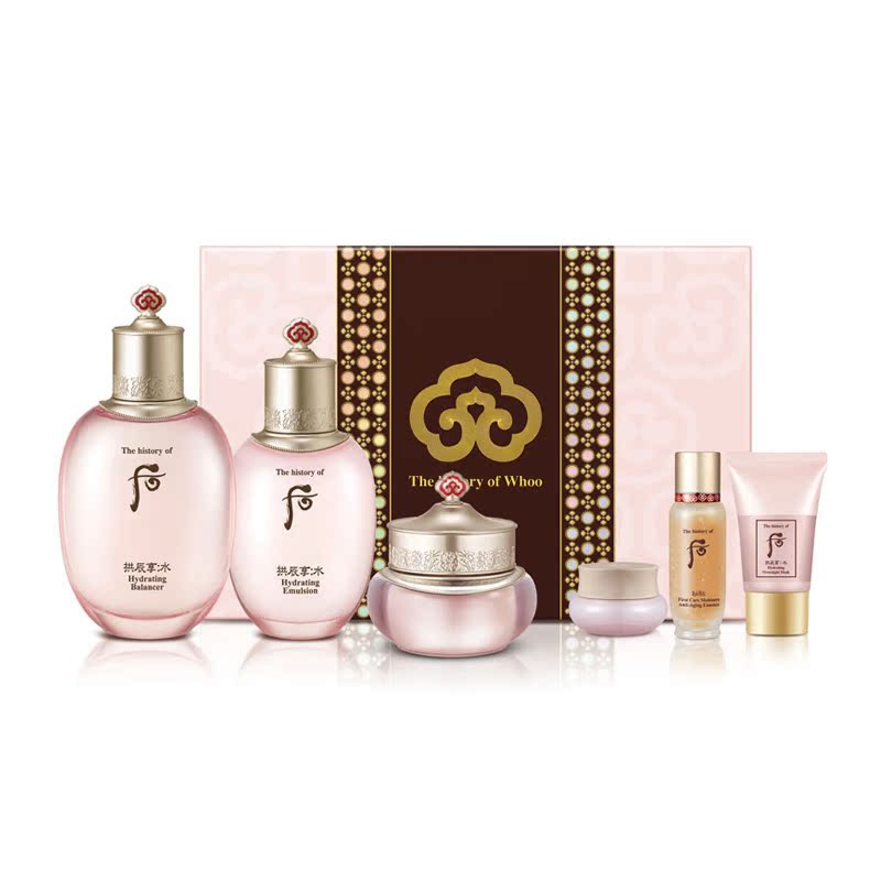 后 拱辰享水妍套盒 6件套肌肤水能量在类目 美容护肤/美体/精油, 面部护理套装中 - 来自Buy2taobao.com提供专业的淘宝代购服务