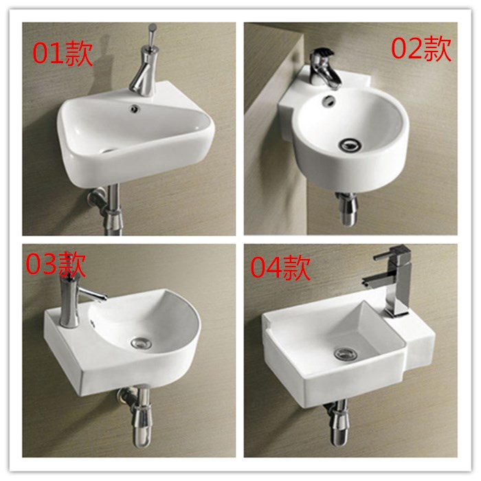 Wall Mount Washbasin Mini Bracket balcony Hanging pots Small apartment TOILET Hanging type Wash basin triangle ceramicsin the Decoration main material , Toiletries , Wash basin , Wall-mounted washbasin  category - from Buy2taobao.com to provide professional Taobao agent buy service