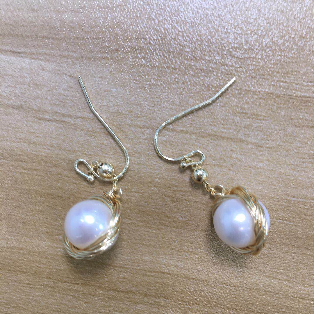 淡水注金耳坠在类目 女装/女士精品, 皮草中 - 来自Buy2taobao.com提供专业的淘宝代购服务