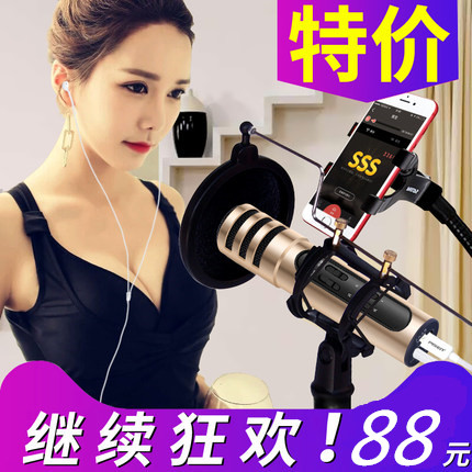portable Lo-fi mobile phone intelligence Karaoke Mini microphone External Studio The whole people major Audio line Recording studioin the Audio appliances , Microphone/Microphone category - from Buy2taobao.com to provide professional Taobao agent buy service