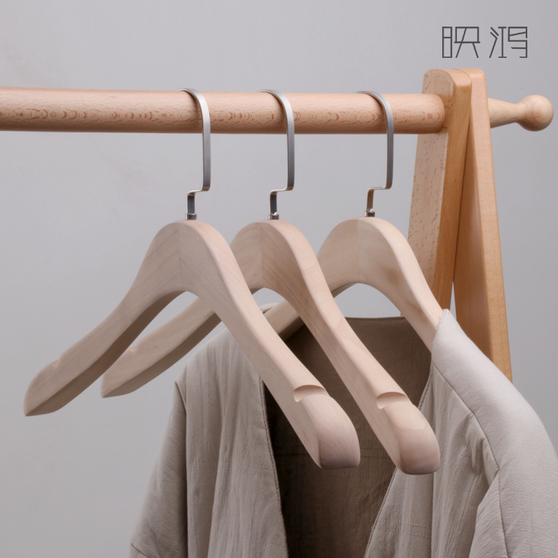 实木衣架子成人服装店木头衣撑批發木质衣挂衣架衣服撑子家用在类目 收纳整理, 衣物洗/晒/护理用具, 衣架中 - 来自Buy2taobao.com提供专业的淘宝代购服务