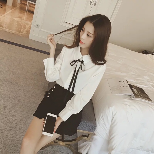 old age white Primer shirt sweater Long sleeve Versatile cowboy Leopard soft Drapein the Women's clothing/Boutique , Shirt category - from Buy2taobao.com to provide professional Taobao agent buy service