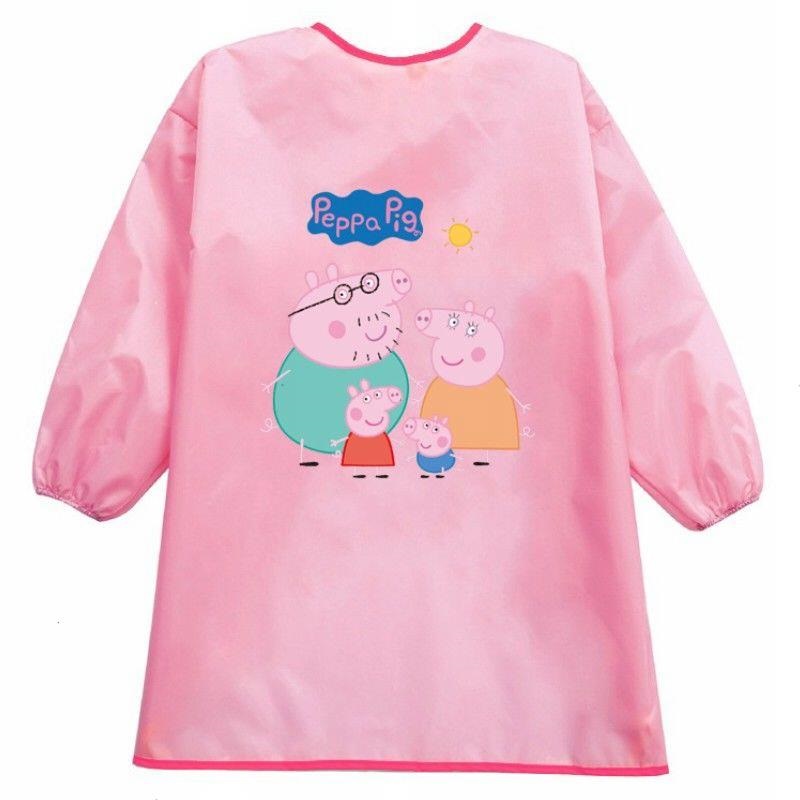 防水围裙中大童儿童画画衣服小学生反穿罩衣长袖男女绘画衣幼儿园|ruв категории Женская одежда, рубашка - от Buy2taobao.com для оказания профессиональной услуги покупки агента Taobao