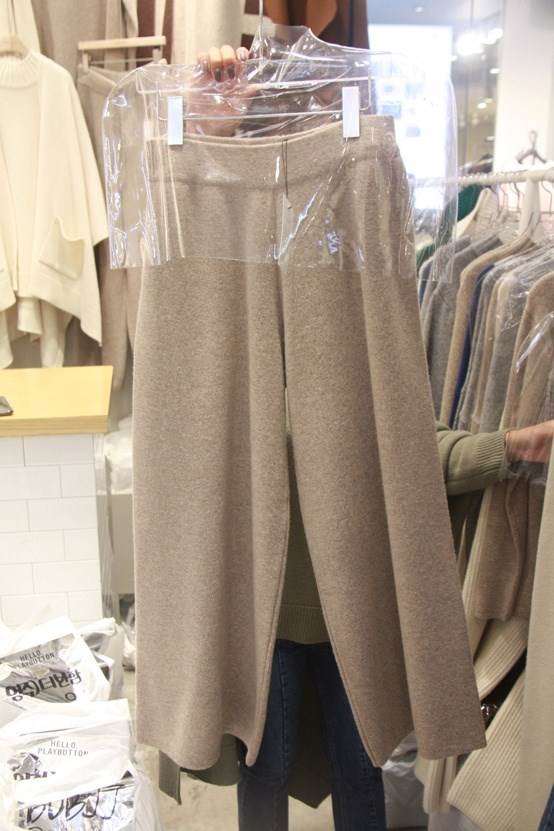 2018 Autumn and winter new pattern Korean Edition thickening leisure time knitting Wide leg pants Elastic Paige trousers Straight trousersin the Women's clothing/Boutique , Pants , Casual pants category - from Buy2taobao.com to provide professional Taobao agent buy service